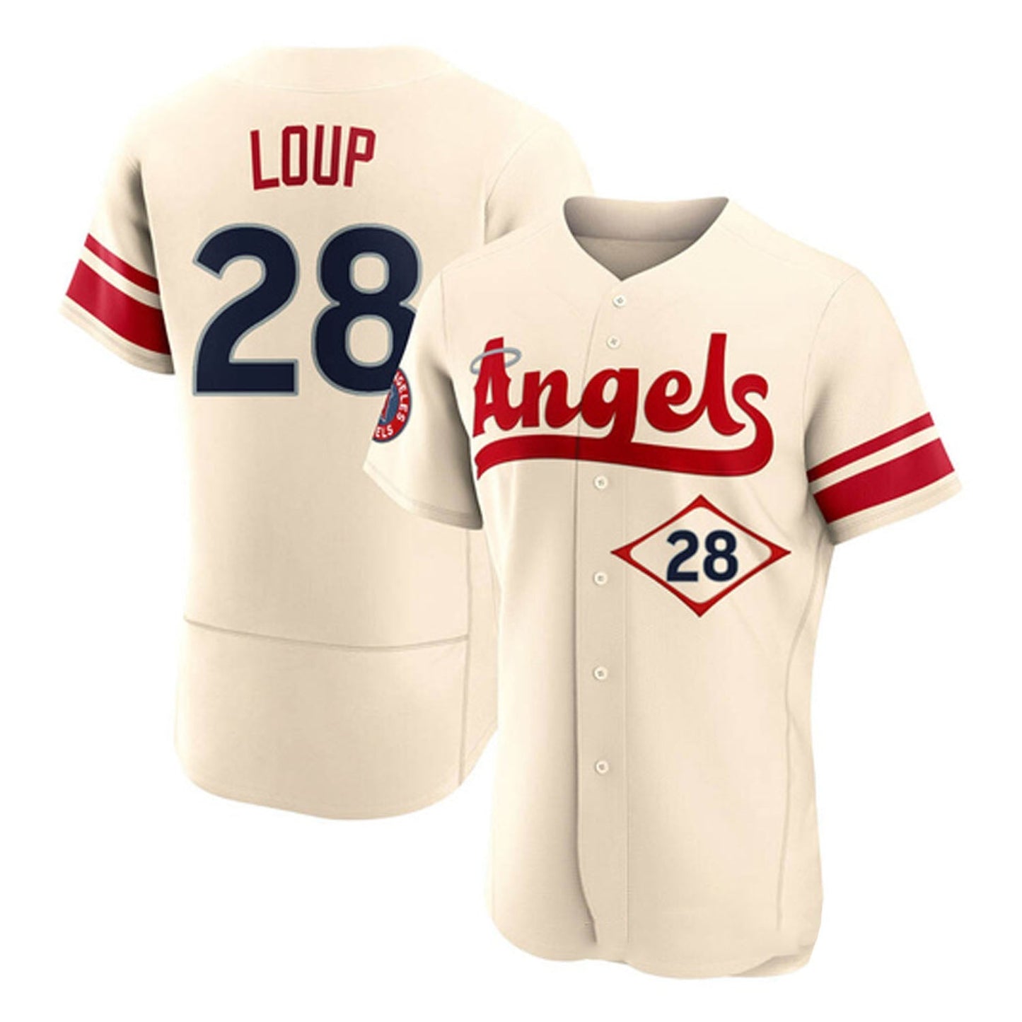MLB Aaron Loup Los Angeles Angels 28 Jersey