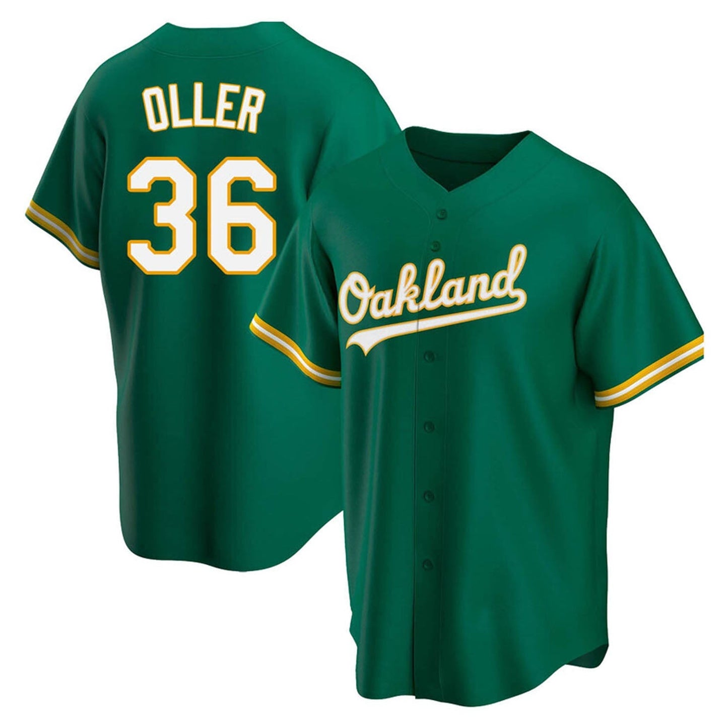 MLB Adam Oller Oakland Athletics 36 Jersey