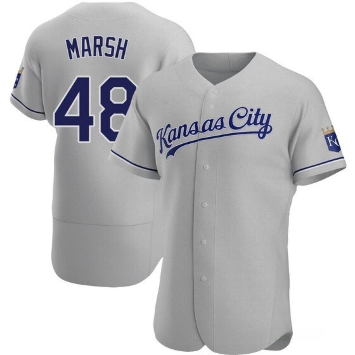 MLB Alec Marsh Kansas City Royals 48 Jersey