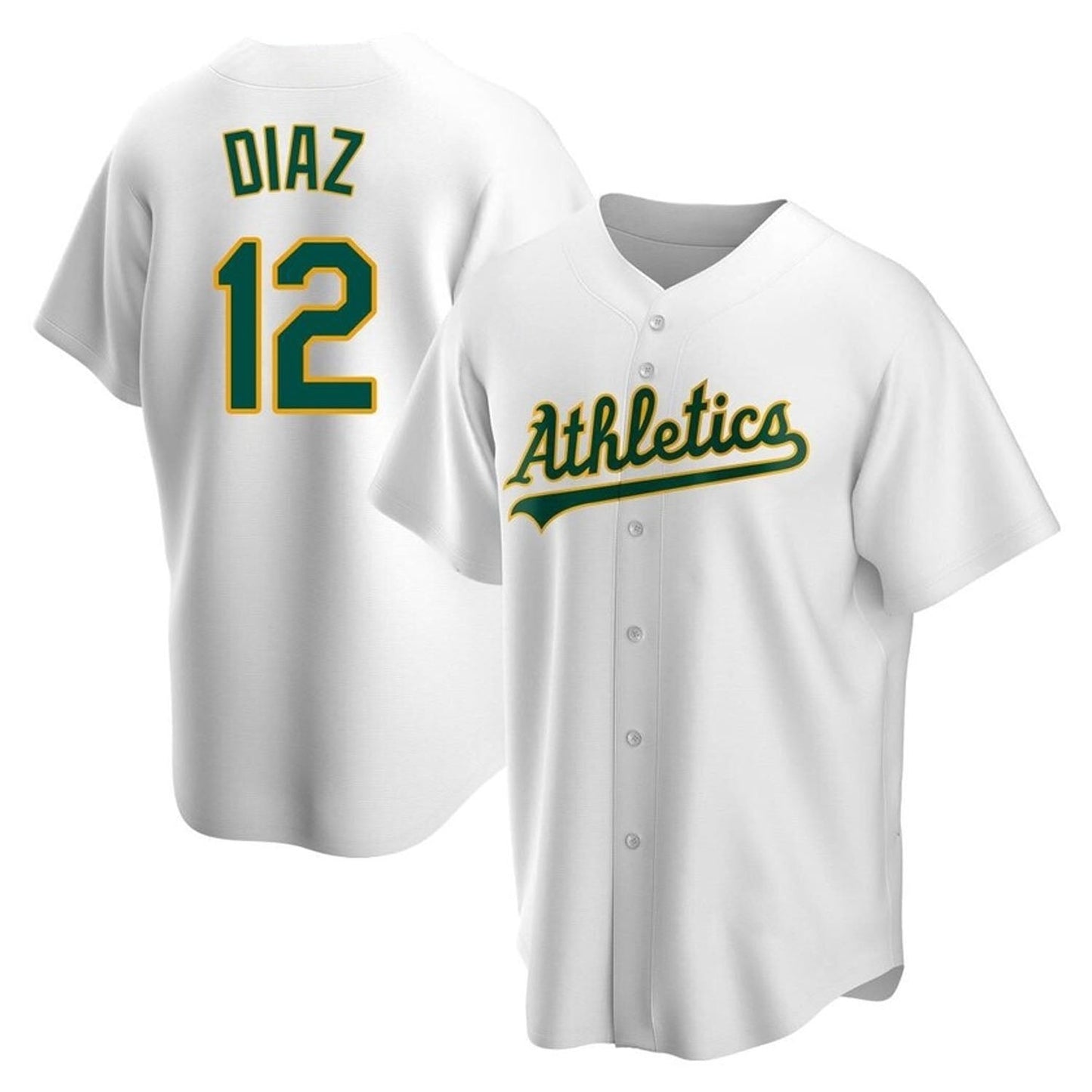 MLB Aledmys Diaz Oakland Athletics 12 Jersey