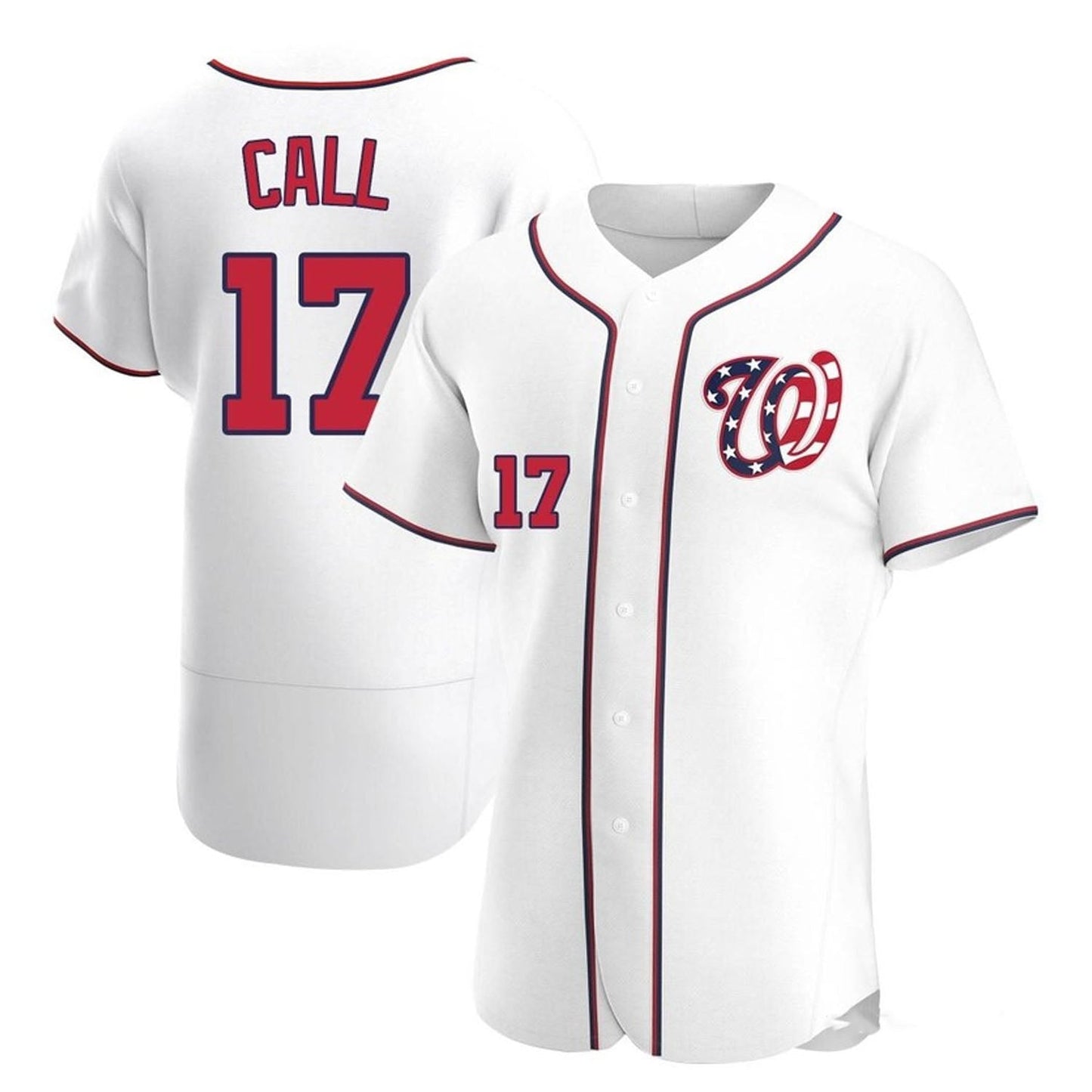 MLB Alex Call Washington Nationals 17 Jersey