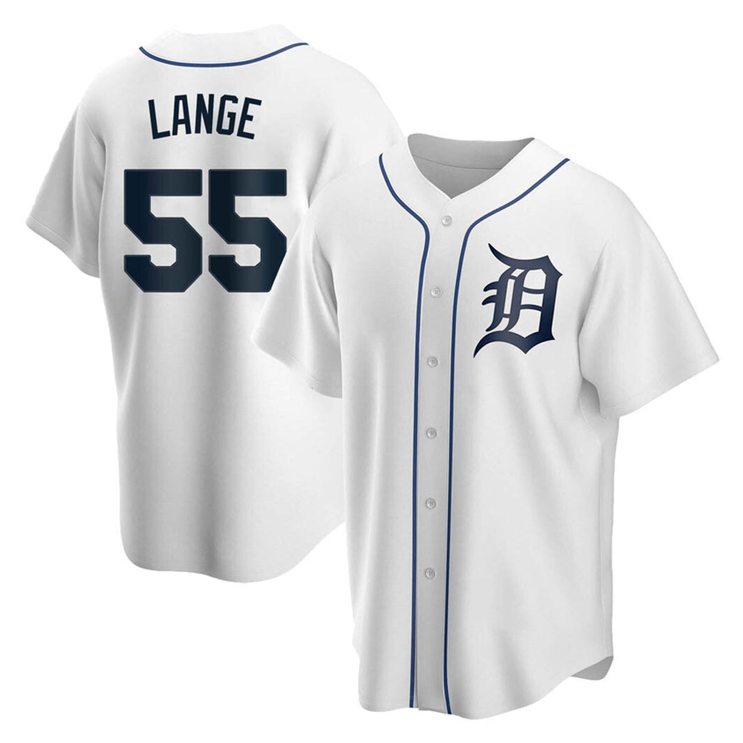 MLB Alex Lange Detroit Tigers 55 Jersey