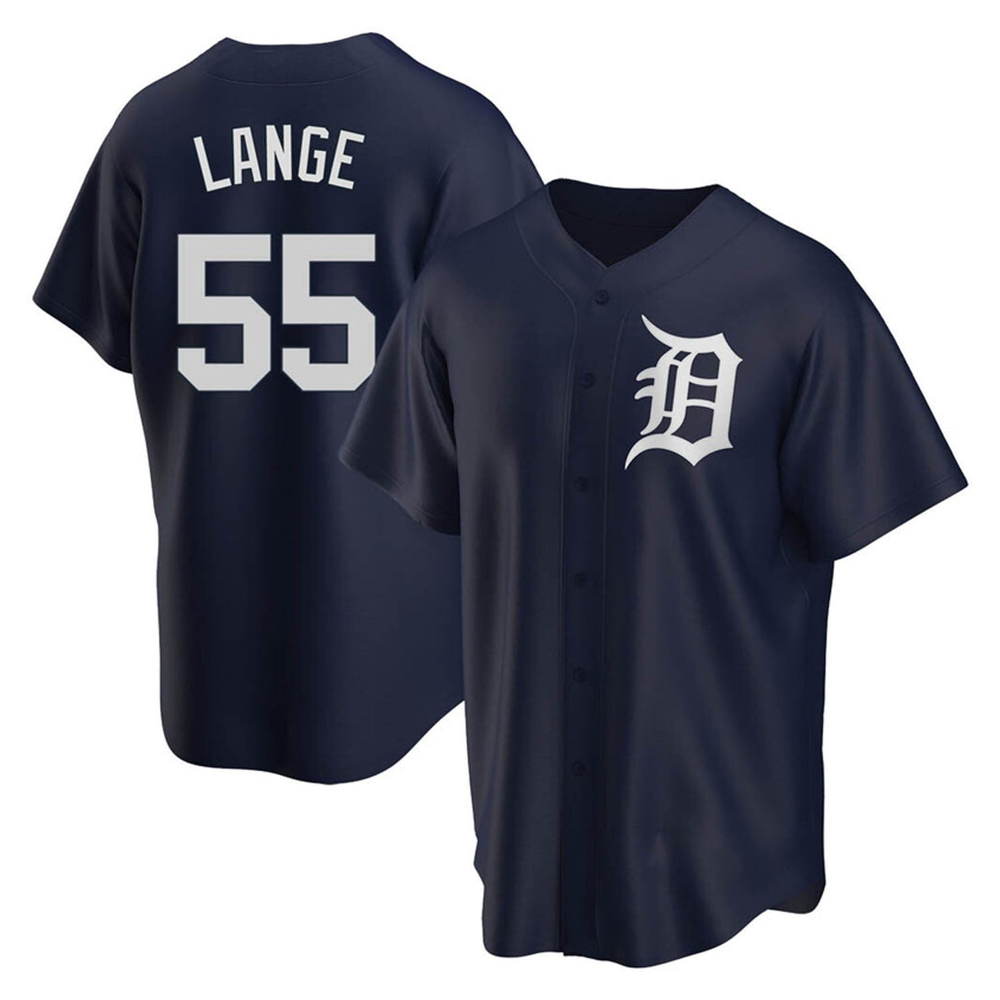 MLB Alex Lange Detroit Tigers 55 Jersey