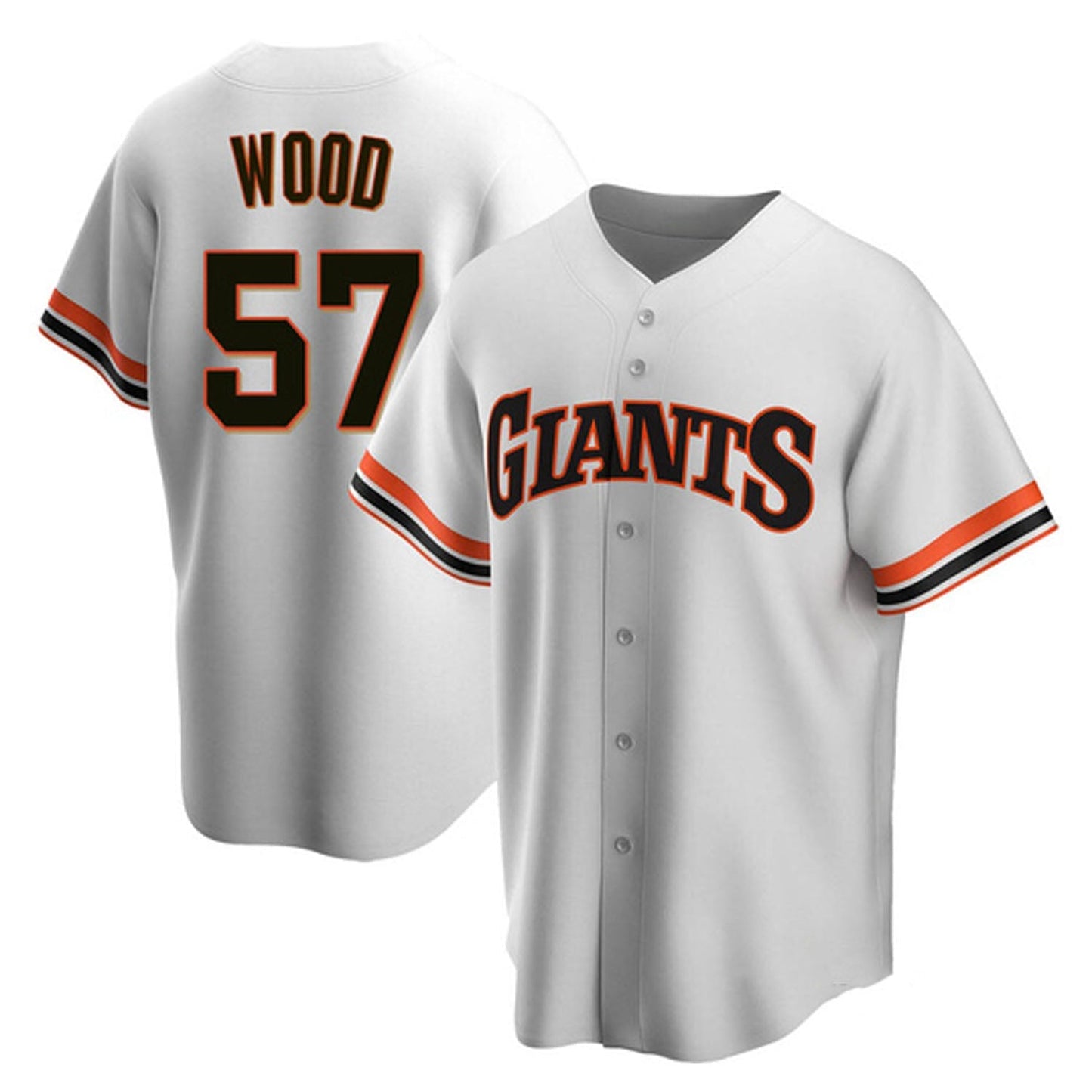 MLB Alex Wood San Francisco Giants 57 Jersey