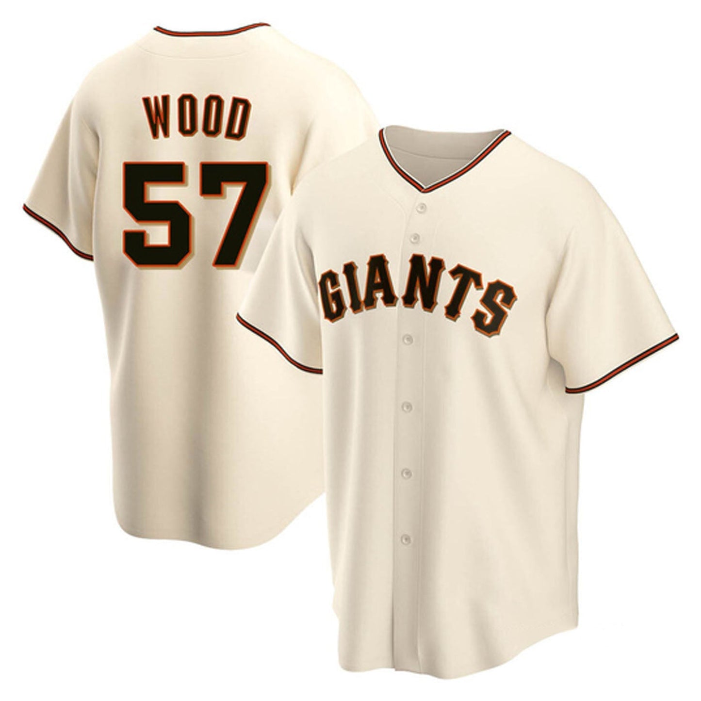 MLB Alex Wood San Francisco Giants 57 Jersey