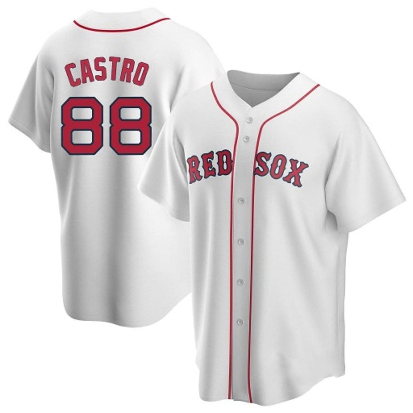 MLB Allan Castro Boston Red Sox 88 Jersey