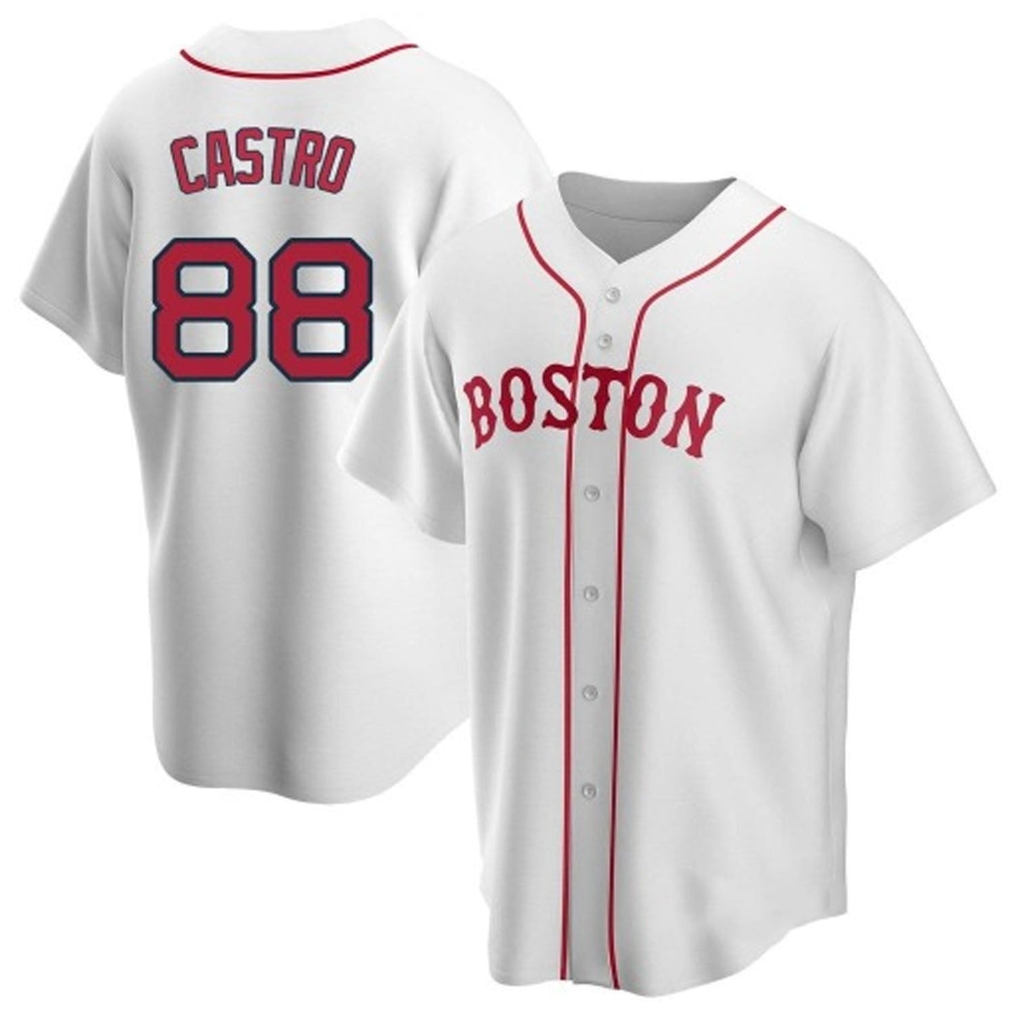 MLB Allan Castro Boston Red Sox 88 Jersey