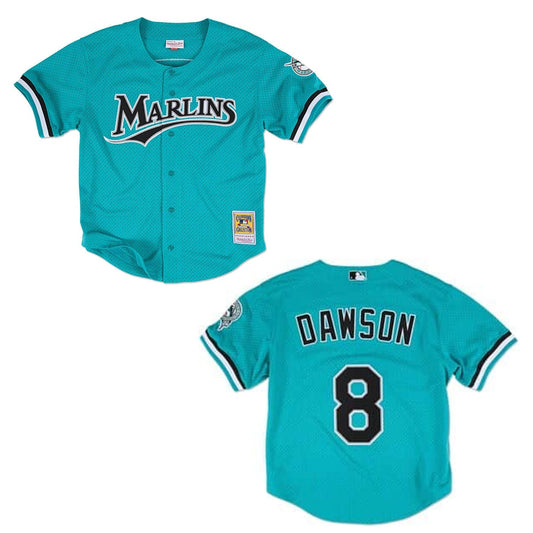 MLB Andre Dawson Florida Marlins 8 Jersey