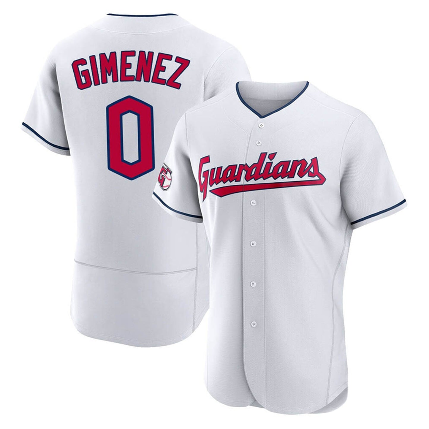 MLB Andres Gimenez Cleveland Indians 0 Jersey