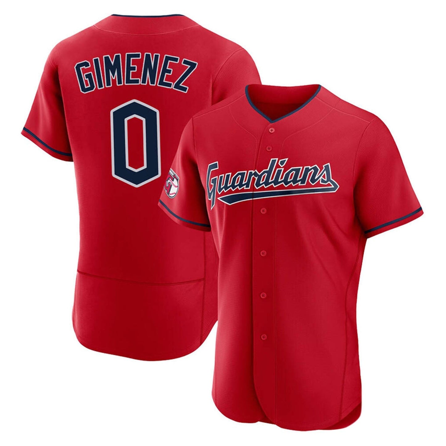 MLB Andres Gimenez Cleveland Indians 0 Jersey