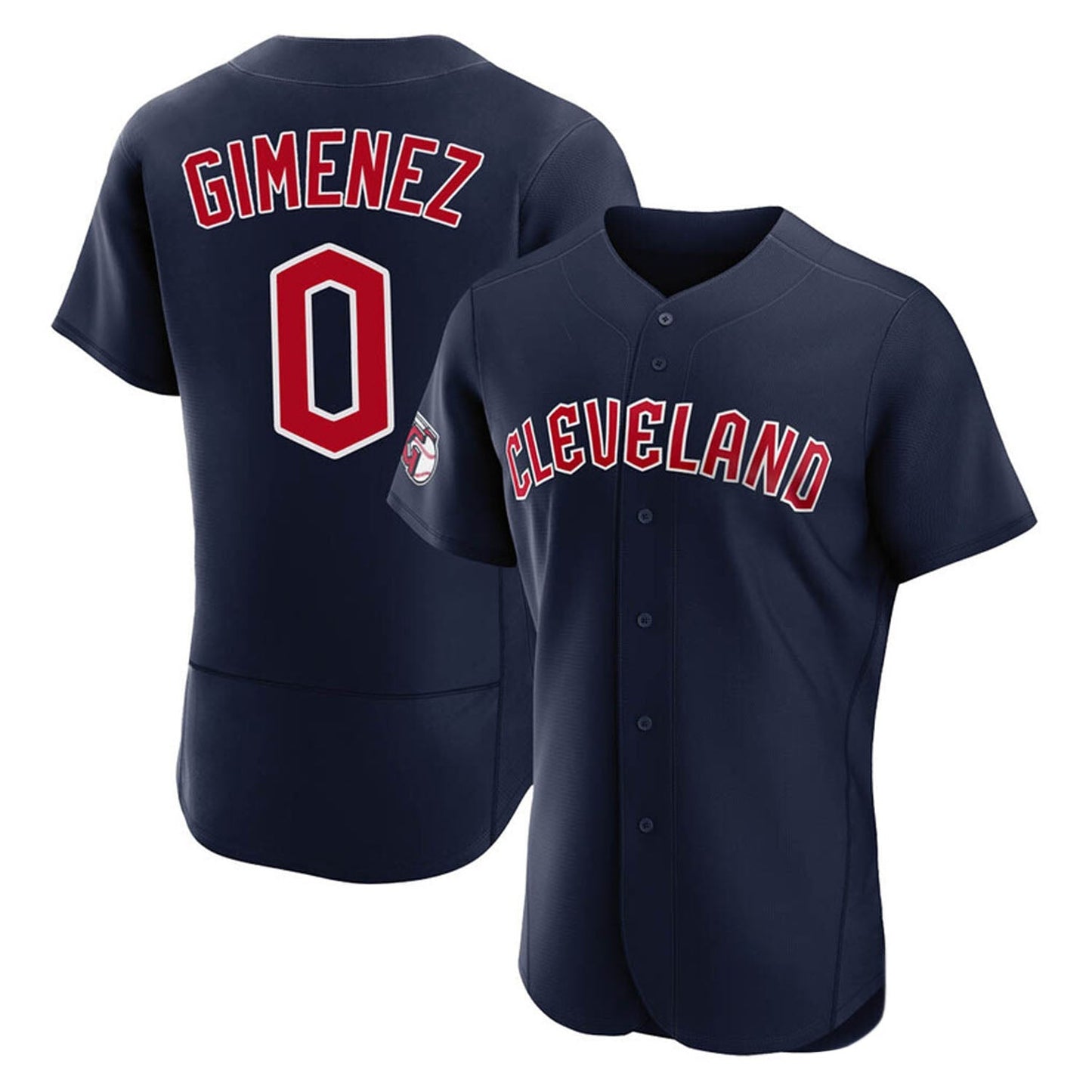 MLB Andres Gimenez Cleveland Indians 0 Jersey