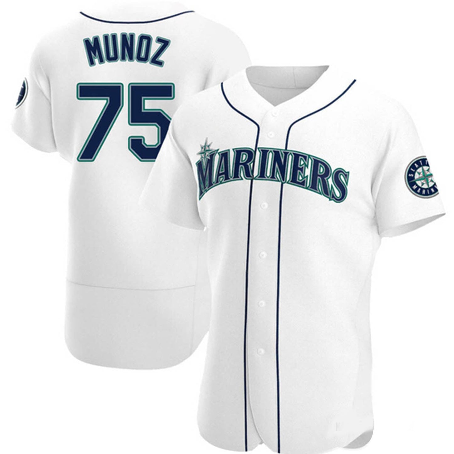 MLB Andres Munoz Seattle Mariners 75 Jersey