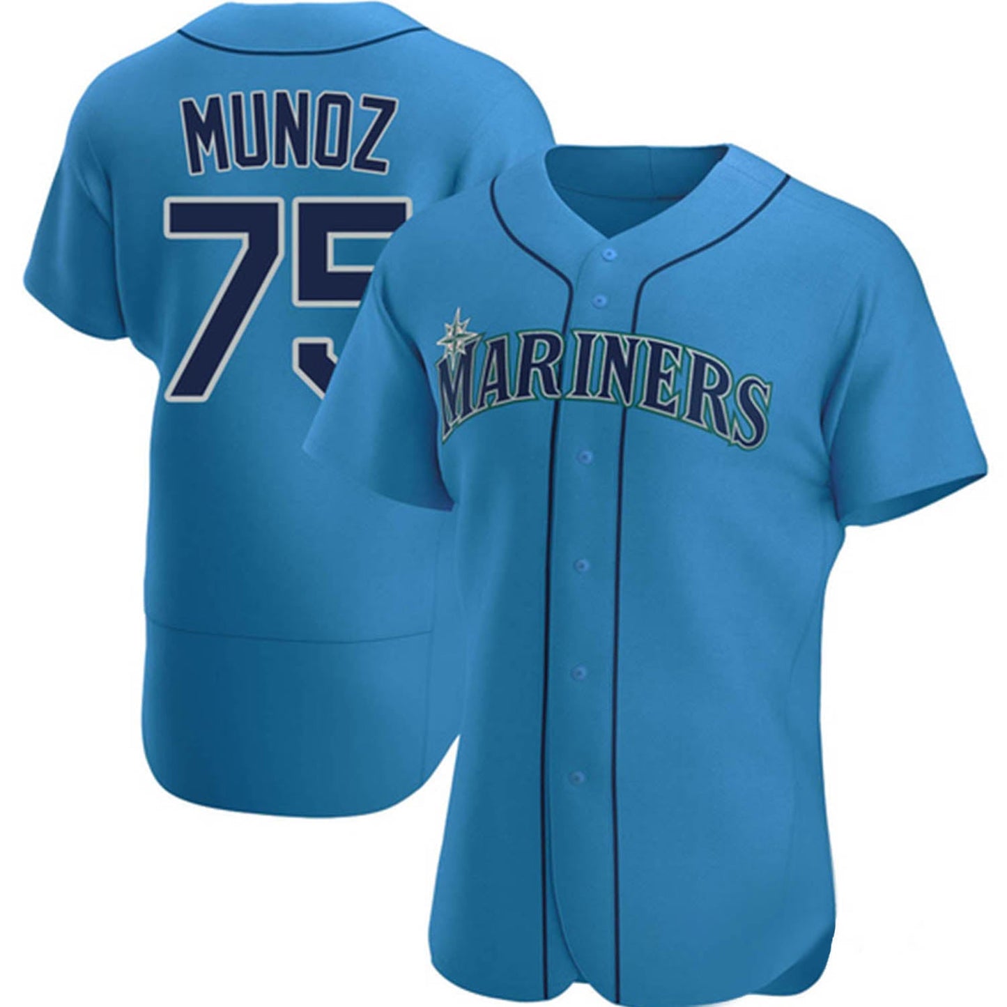 MLB Andres Munoz Seattle Mariners 75 Jersey