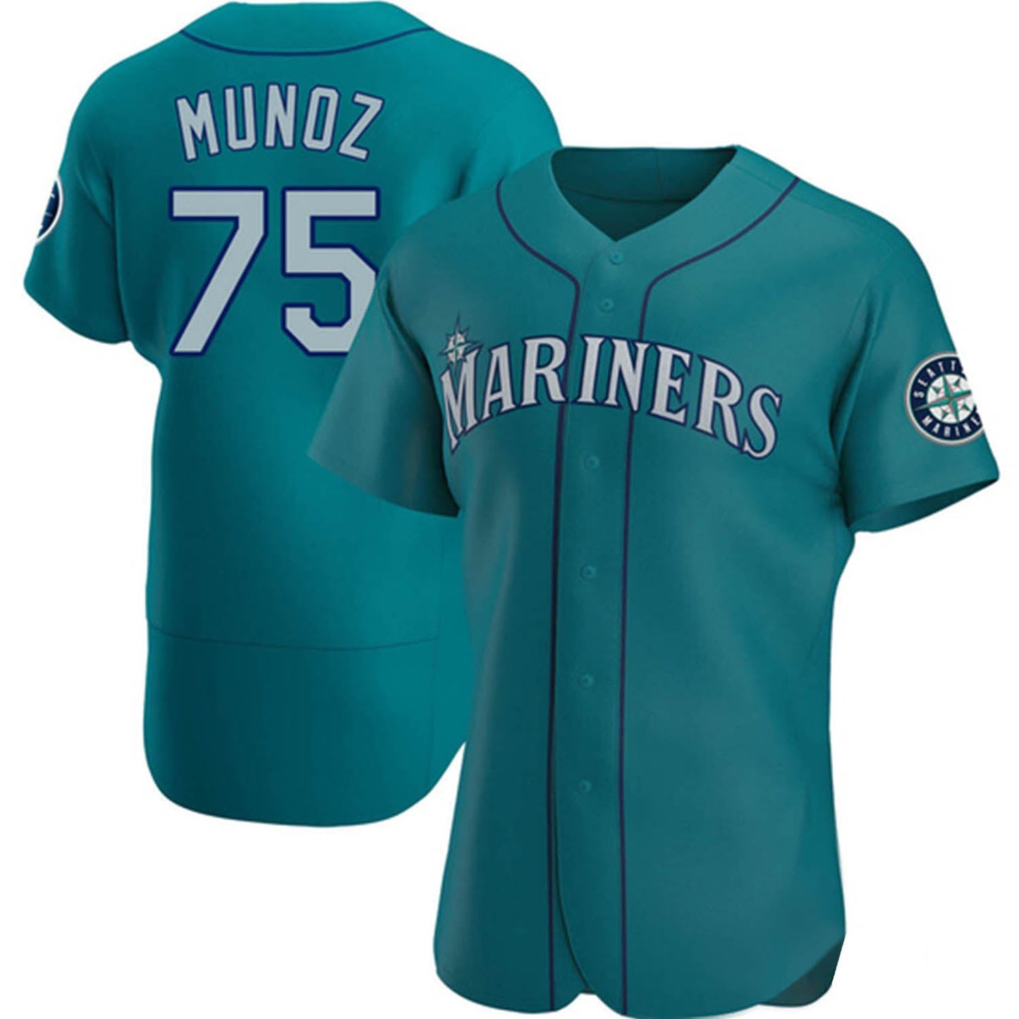 MLB Andres Munoz Seattle Mariners 75 Jersey