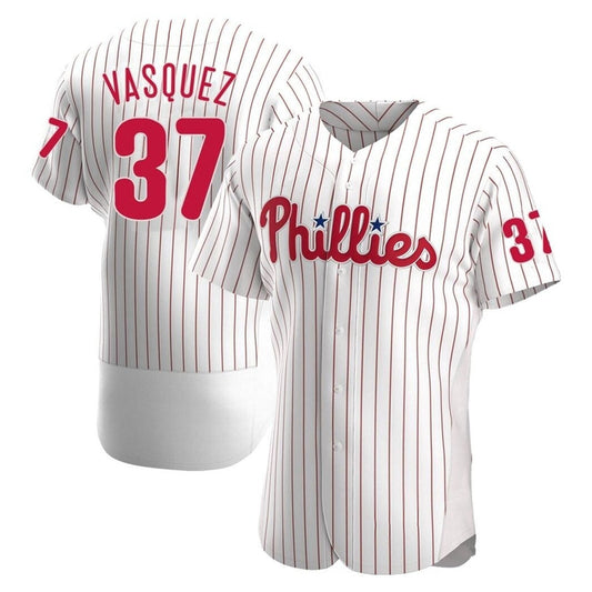 MLB Andrew Vasquez Philadelphia Phillies 37 Jersey