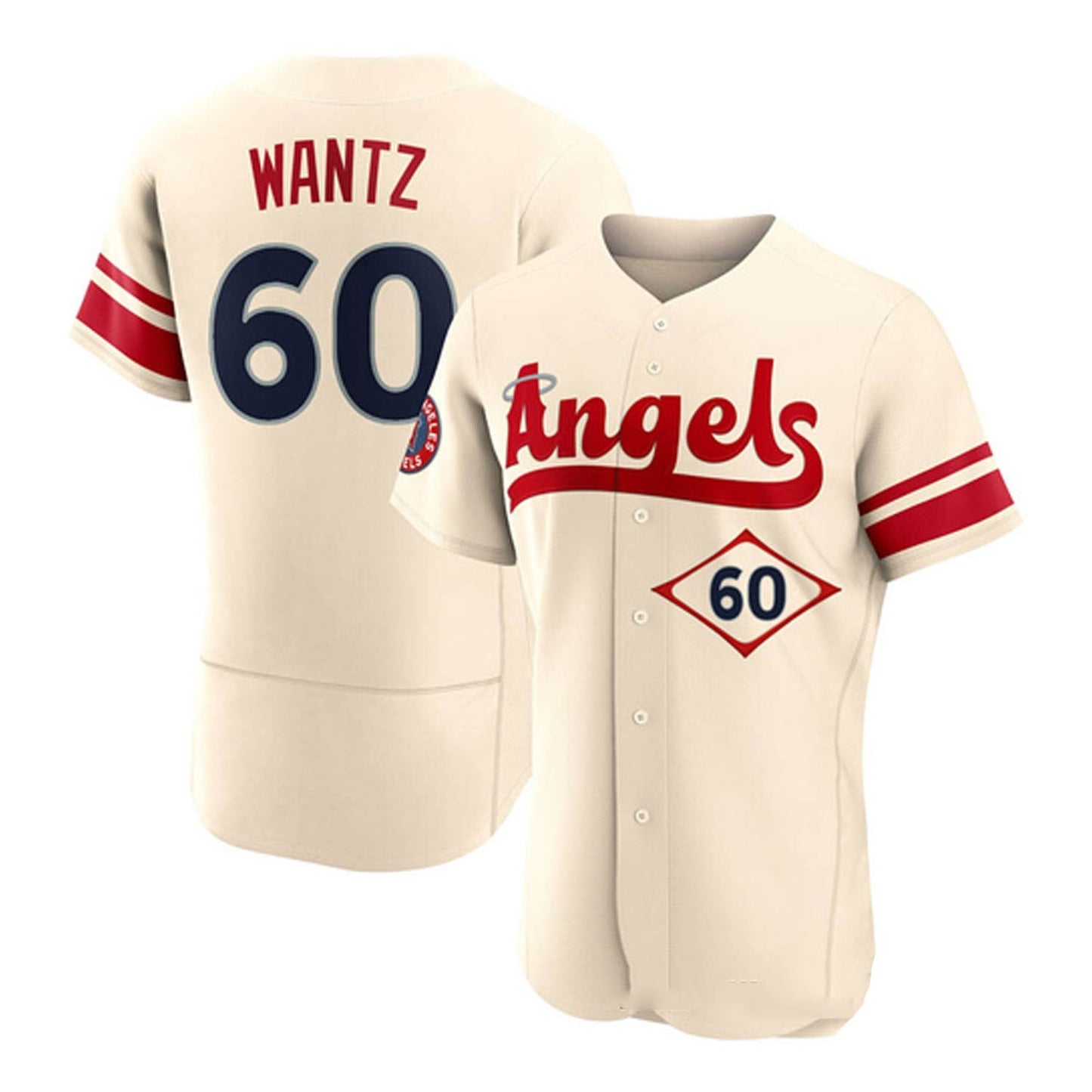 MLB Andrew Wantz Los Angeles Angels 60 Jersey