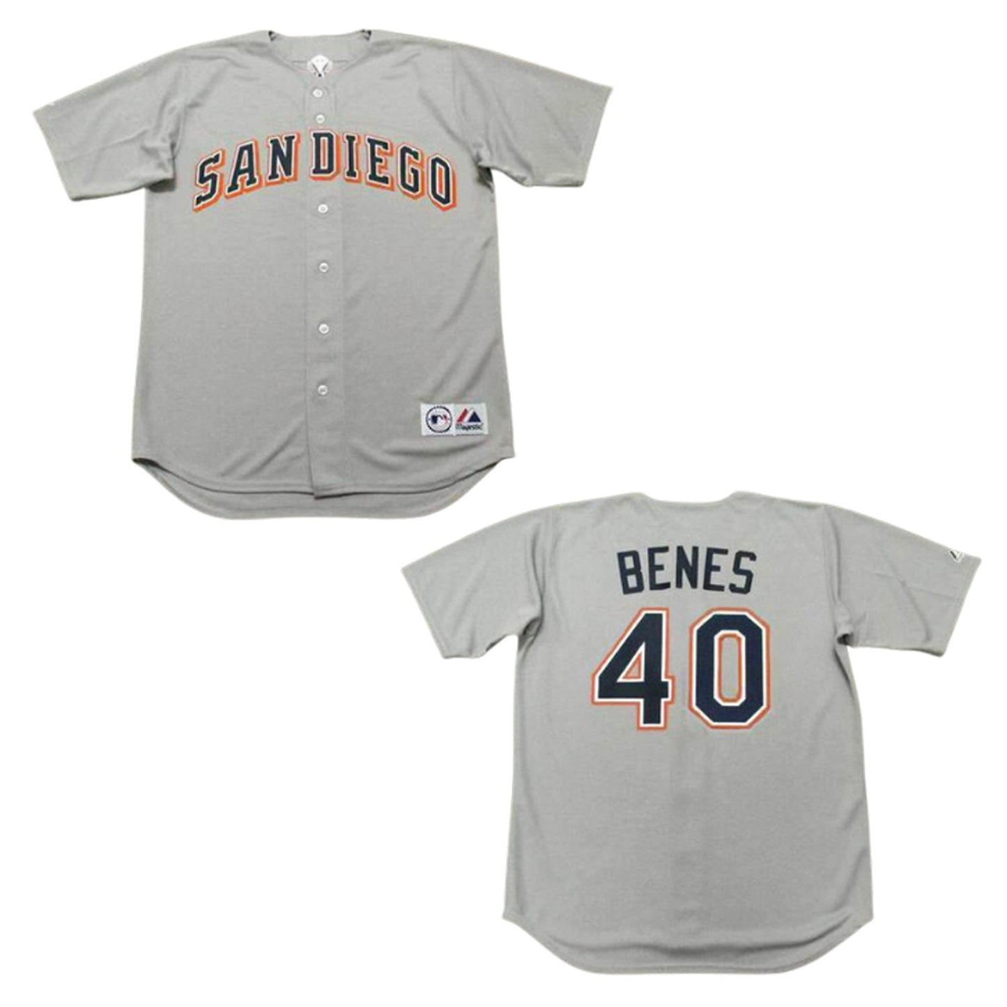 MLB Andy Benes San Diego Padres 40 Jersey