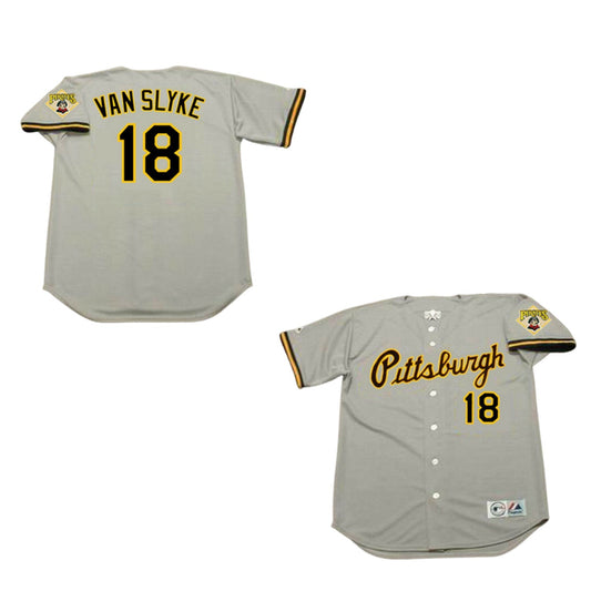 MLB Andy Van Slyke Pittsburgh Pirates 18 Jersey