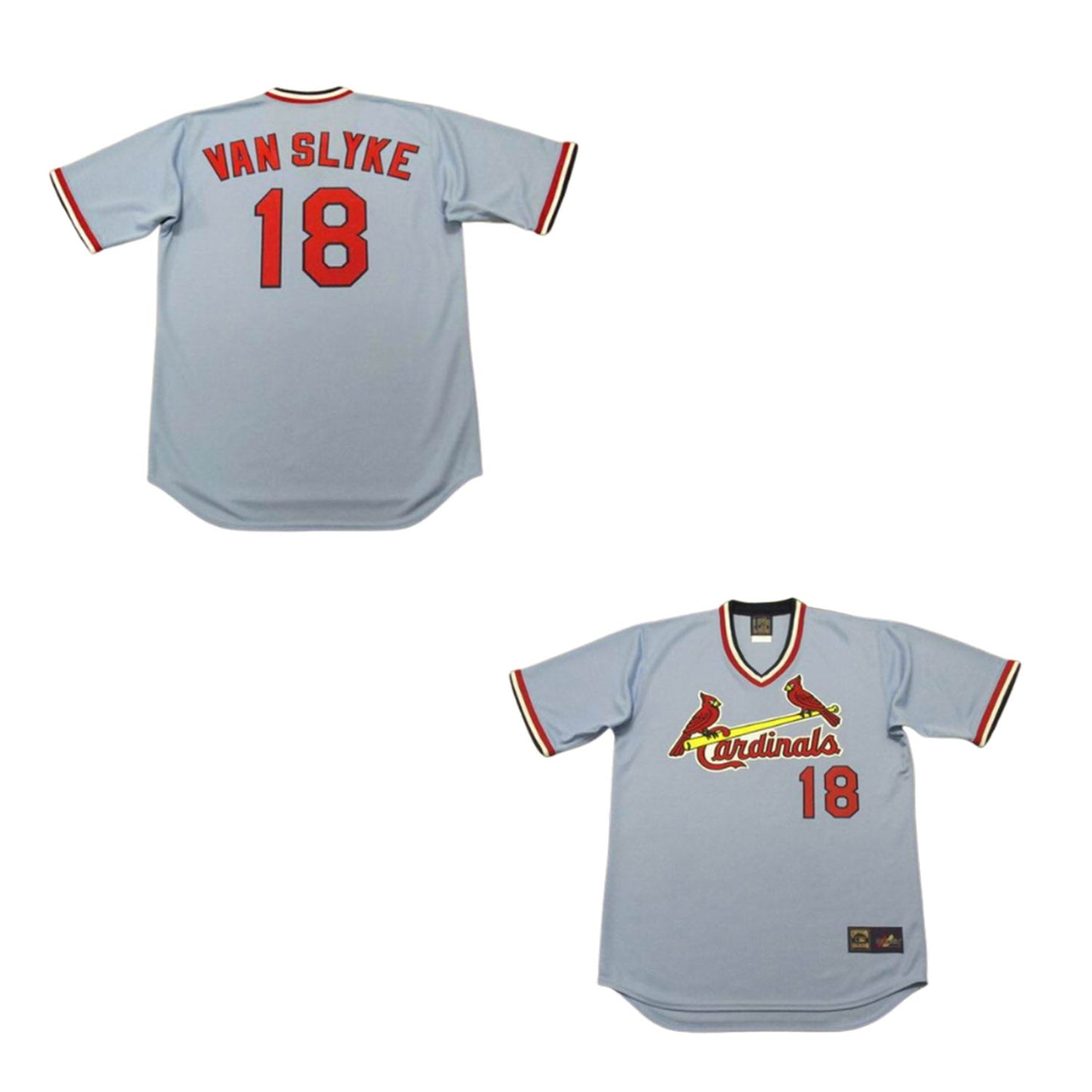 MLB Andy Van Slyke Saint Louis Cardinals 18 Jersey