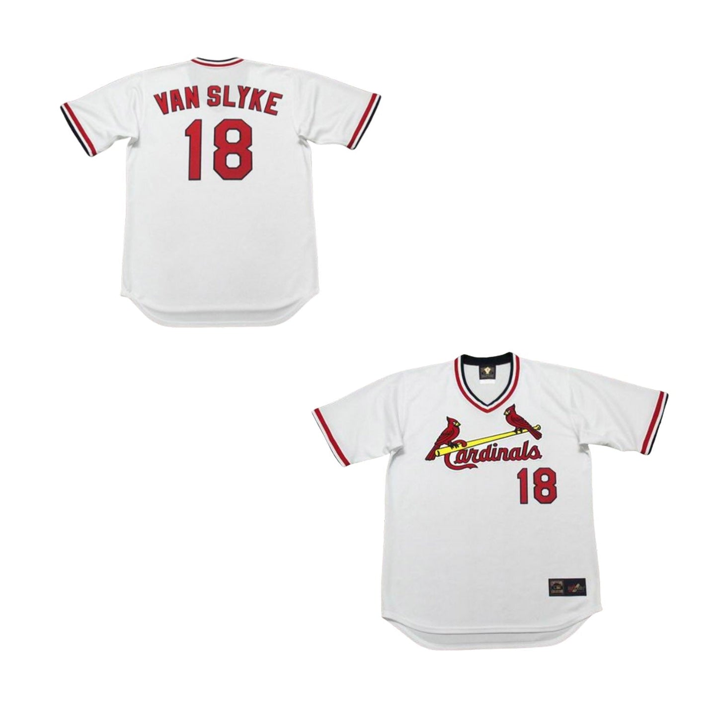 MLB Andy Van Slyke Saint Louis Cardinals 18 Jersey