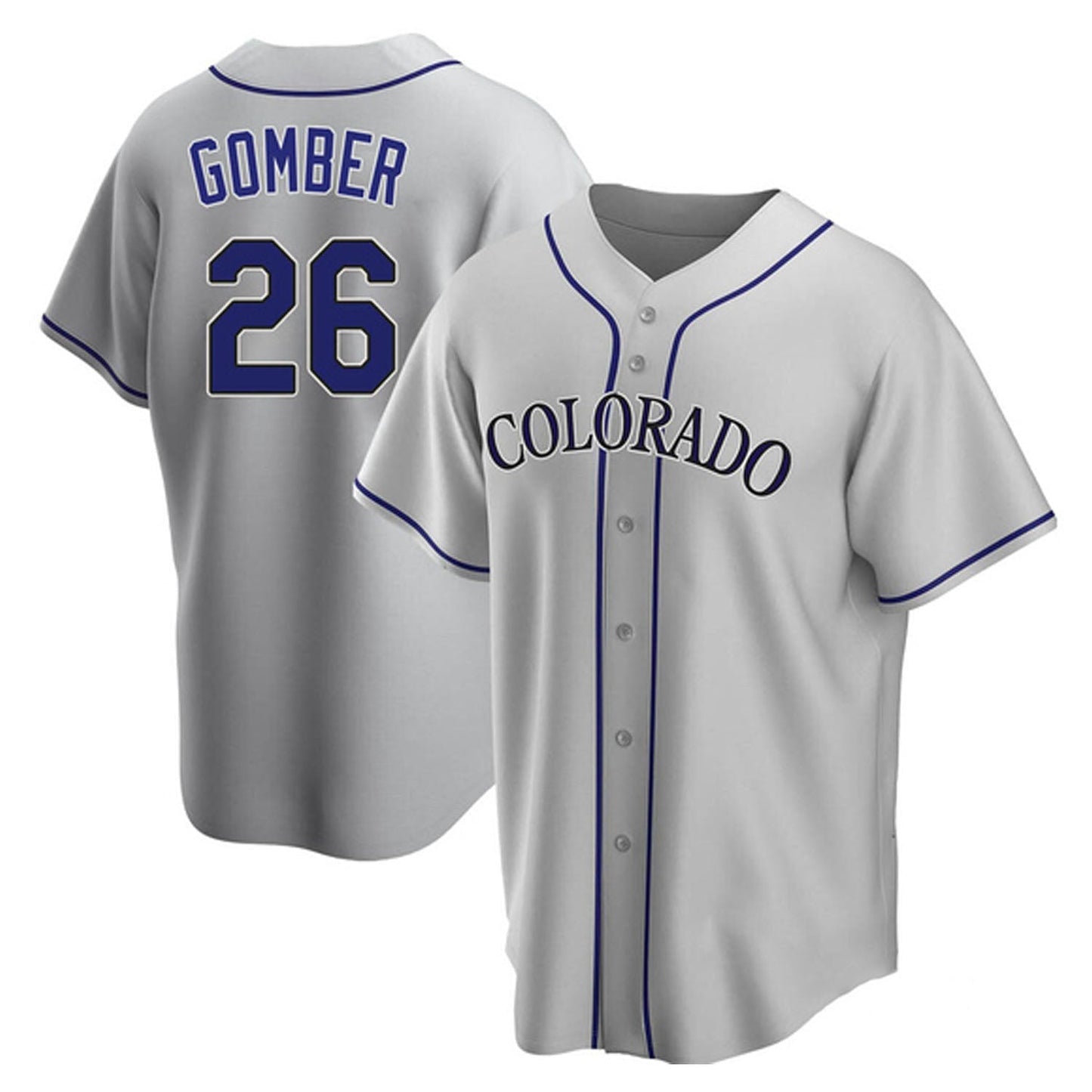 MLB Austin Gomber Colorado Rockies 26 Jersey