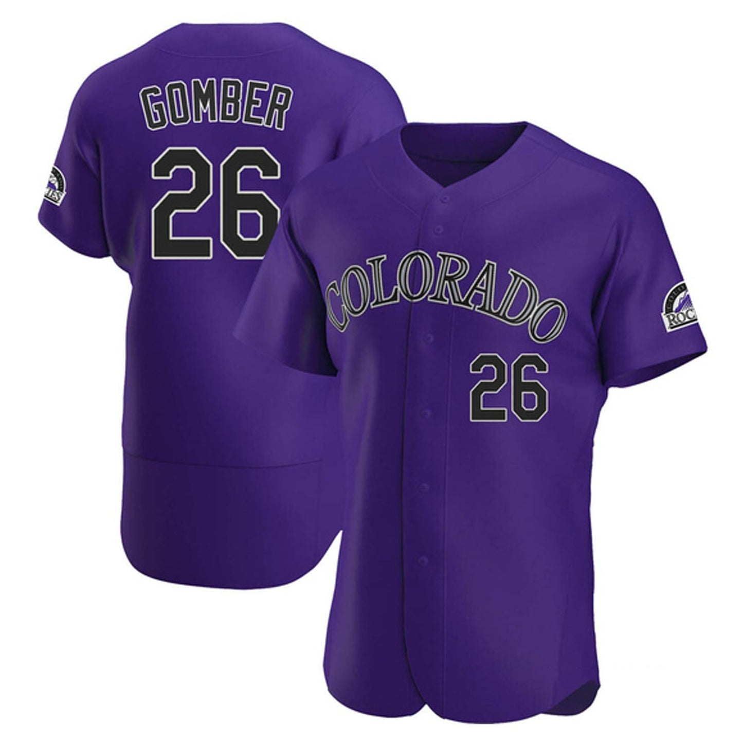 MLB Austin Gomber Colorado Rockies 26 Jersey