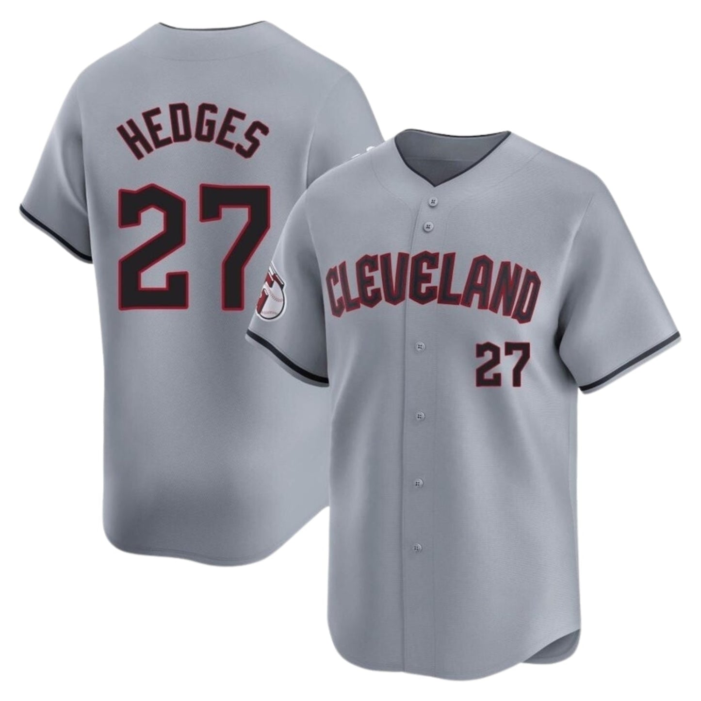 MLB Austin Hedges Cleveland Guardians 27 Jersey