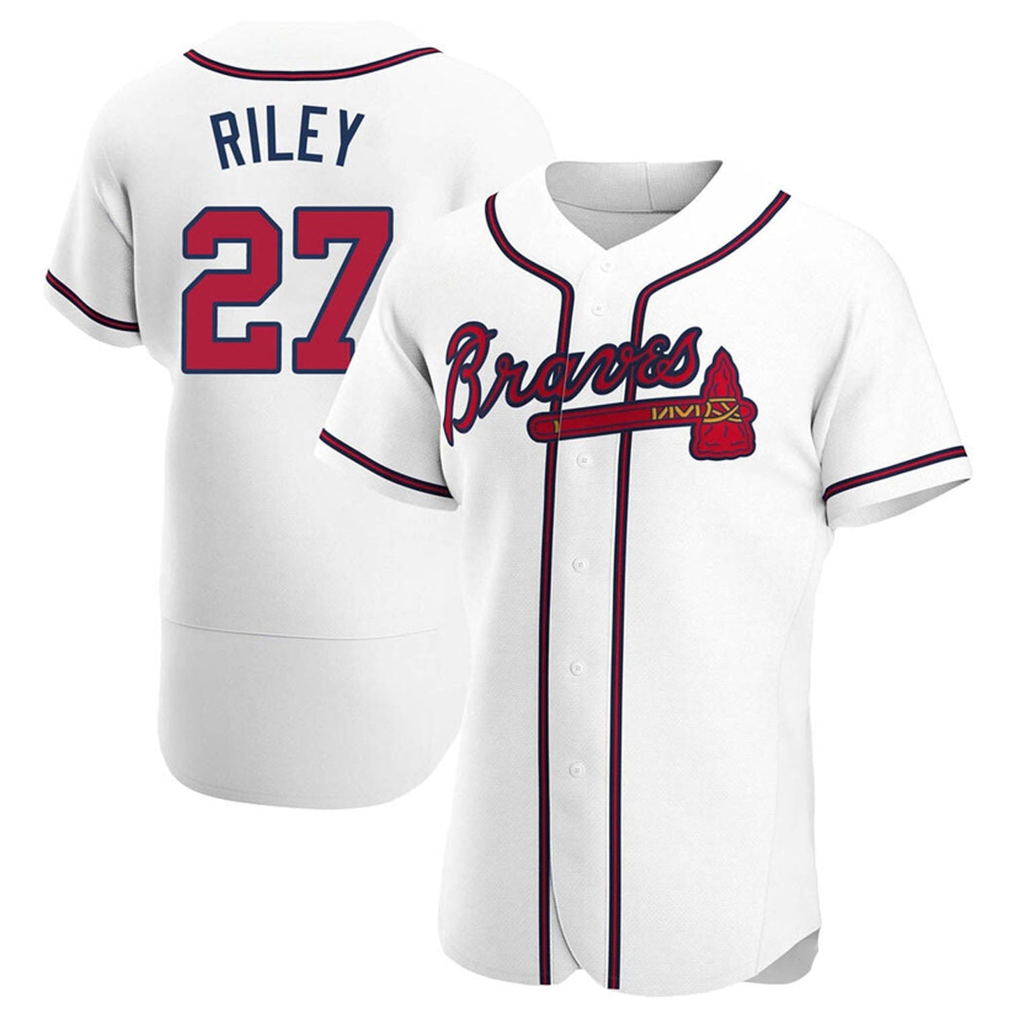 MLB Austin Riley Atlanta Braves 27 Jersey