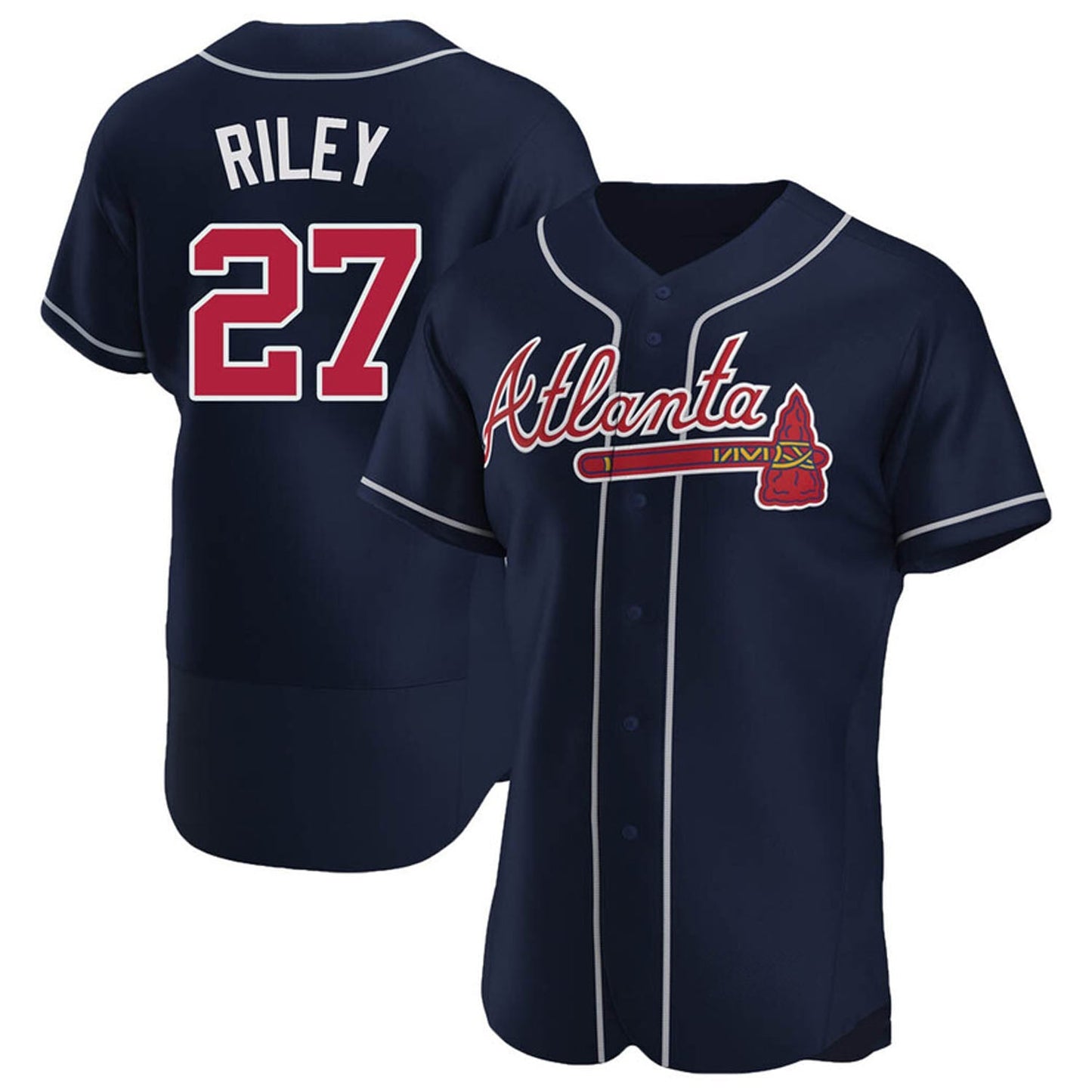 MLB Austin Riley Atlanta Braves 27 Jersey