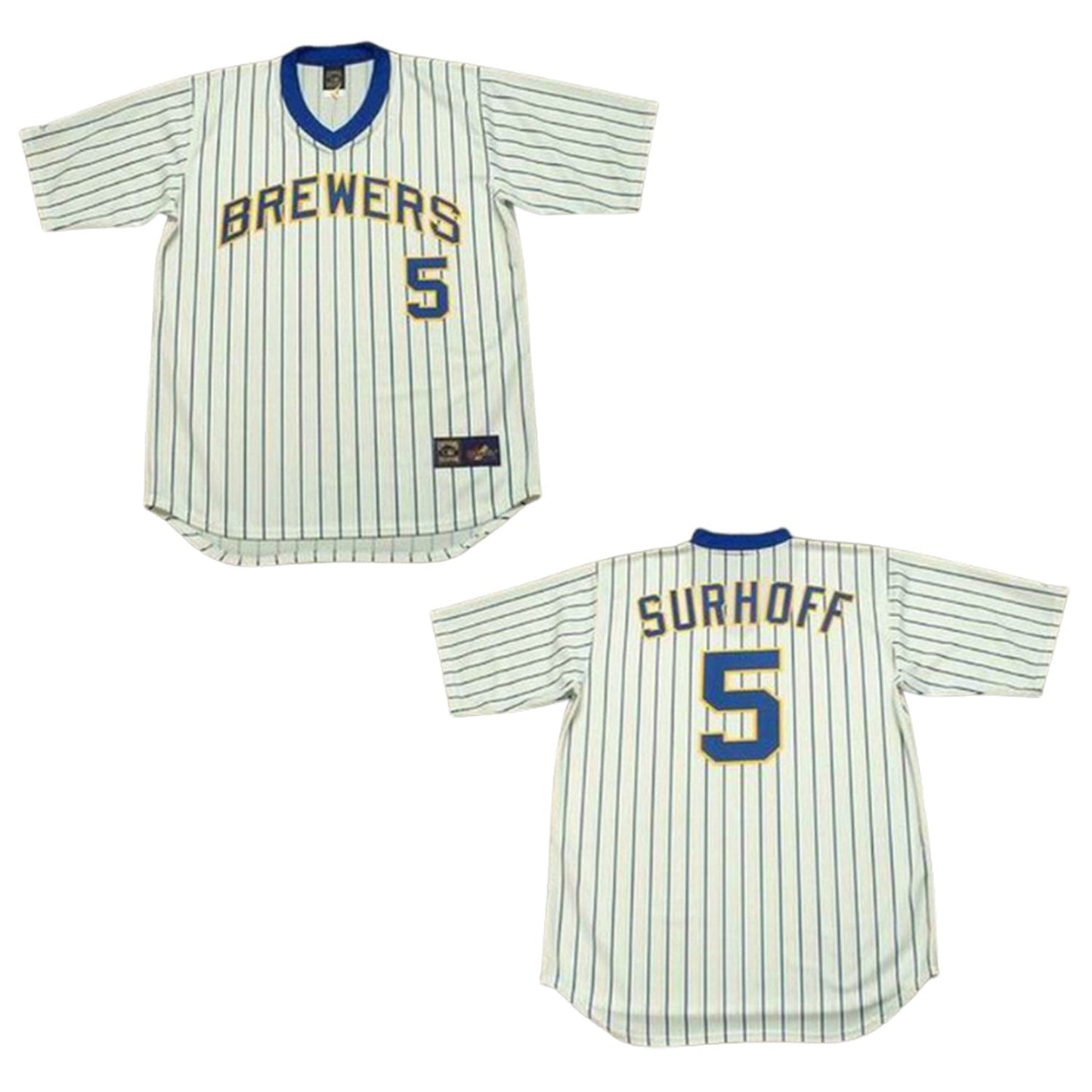 MLB BJ Surhoff Milwaukee Brewers 5 Jersey