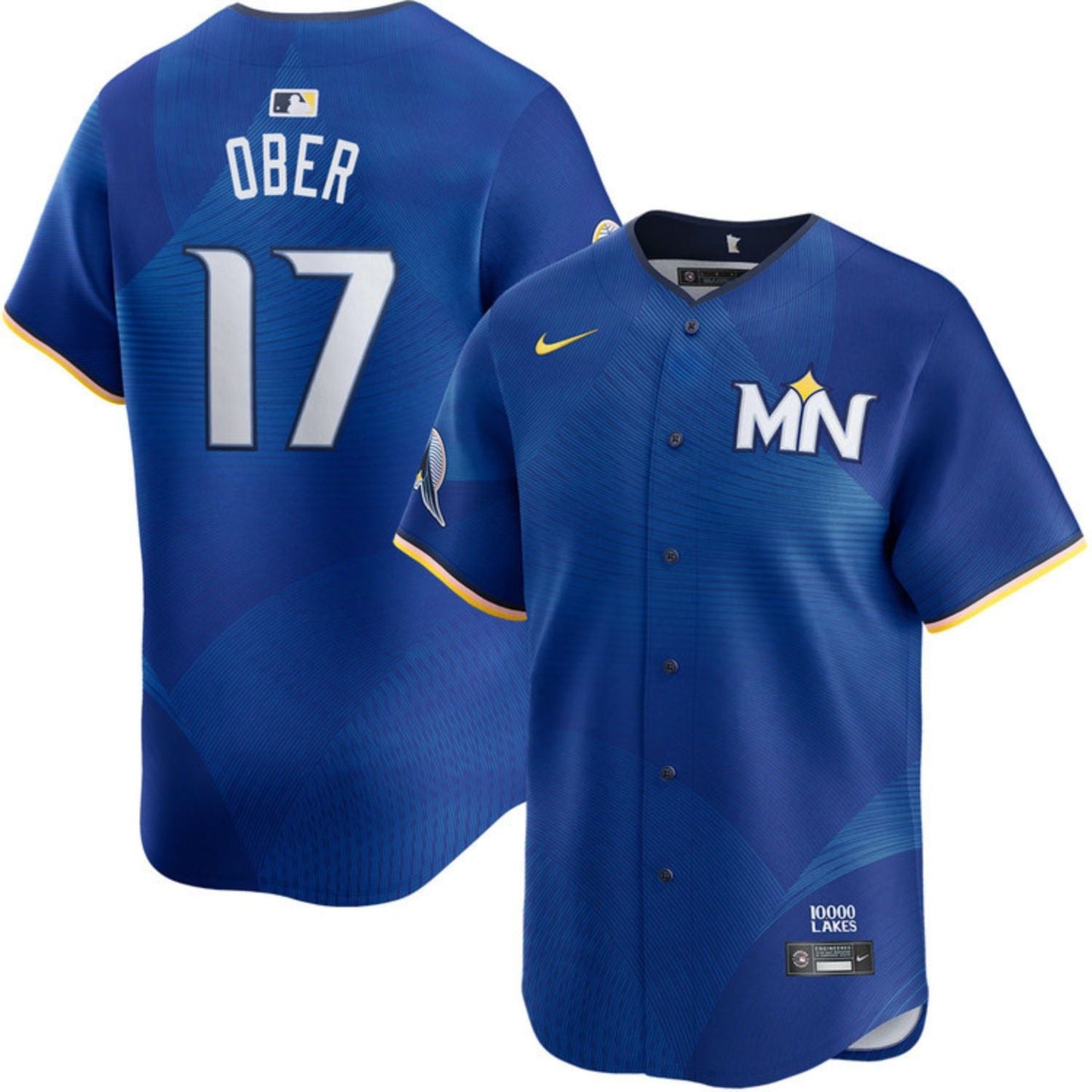 MLB Bailey Ober Minnesota Twins 17 Jersey