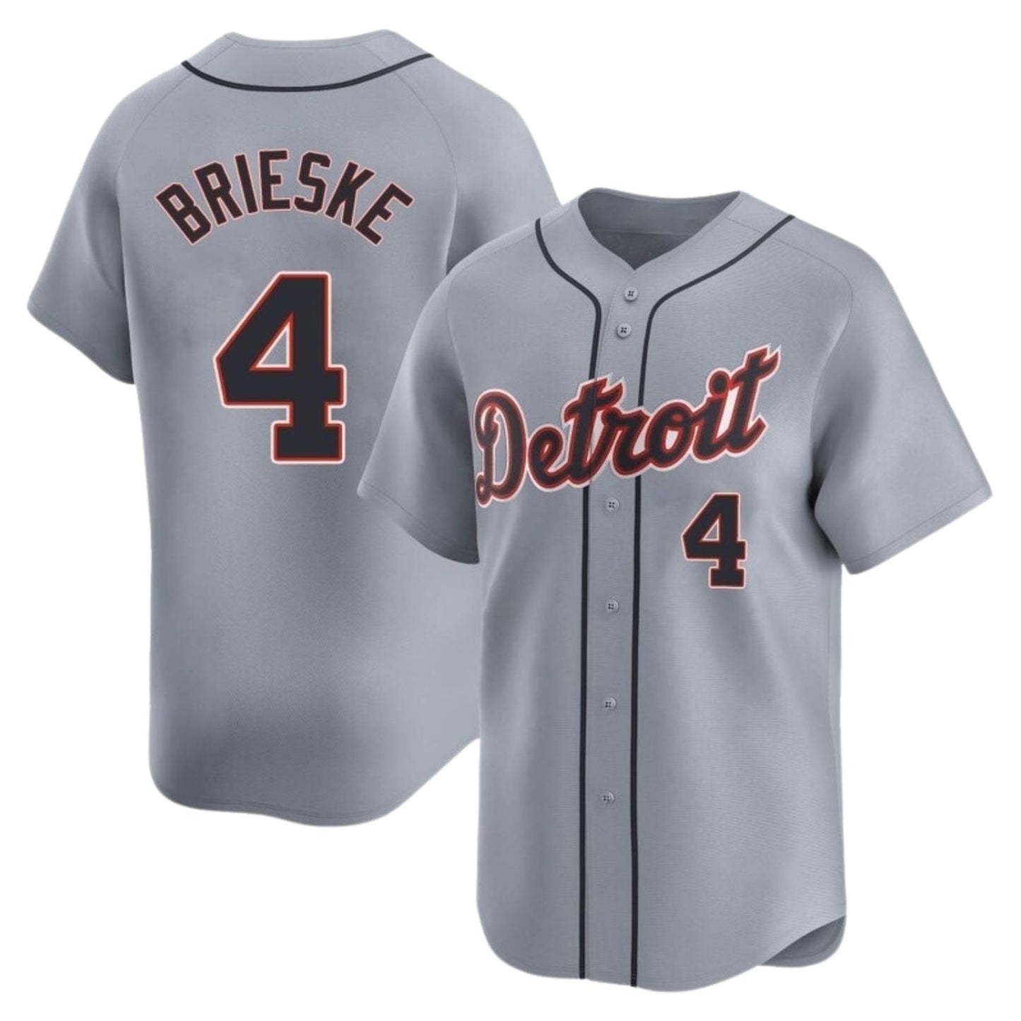 MLB Beau Brieske Detroit Tigers 4 Jersey