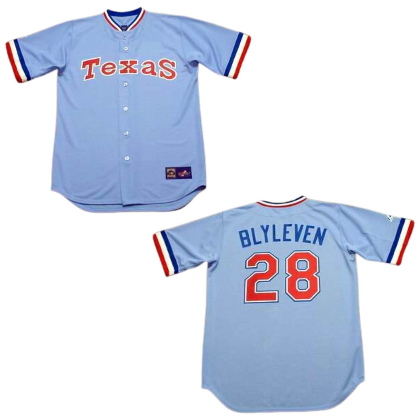 MLB Bert Blyleven Texas Rangers 28 Jersey