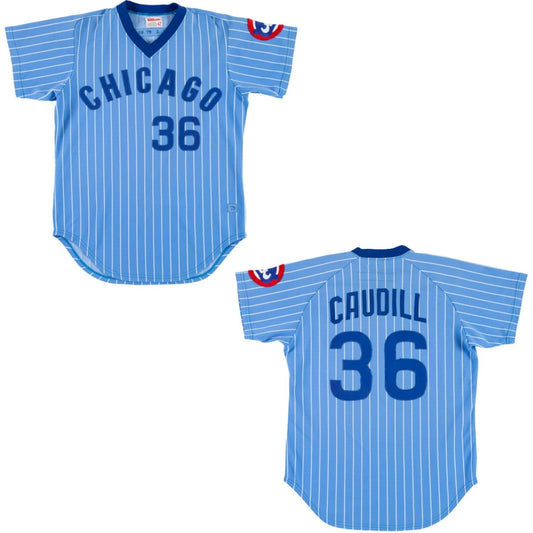 MLB Bill Caudill Chicago Cubs 36 Jersey