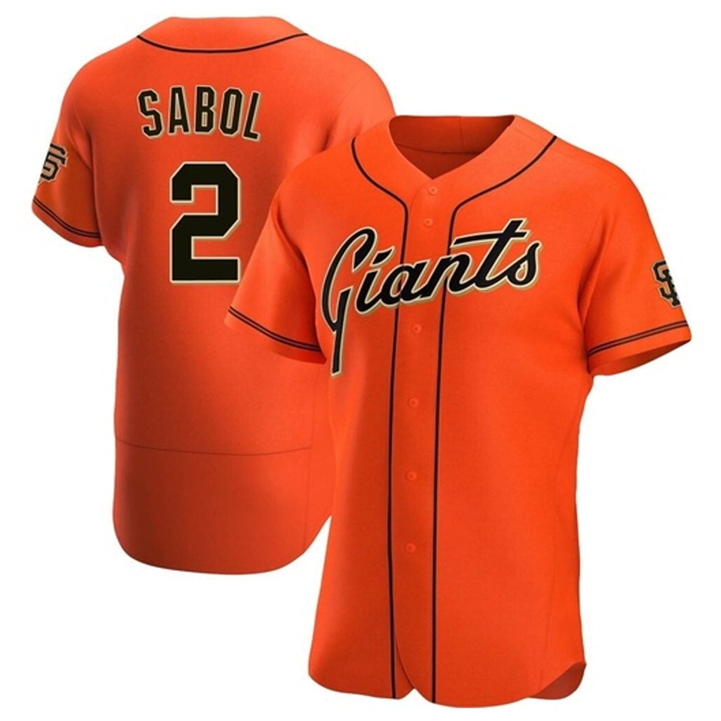 MLB Blake Sabol San Francisco Giants 2 Jersey