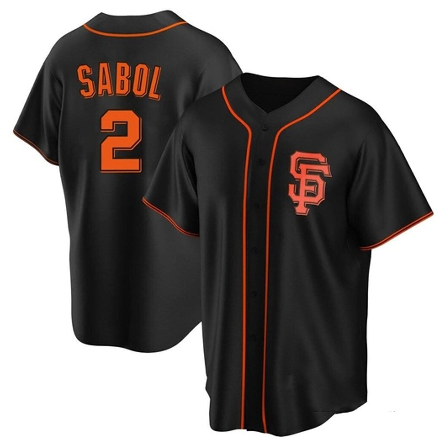 MLB Blake Sabol San Francisco Giants 2 Jersey