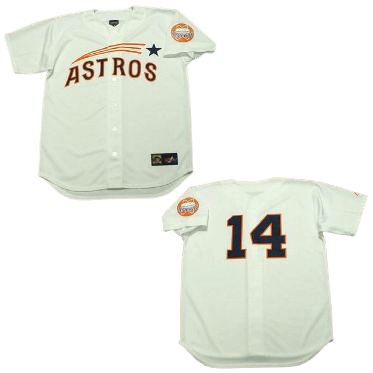 MLB Bob Aspromonte Houston Astros 14 Jersey