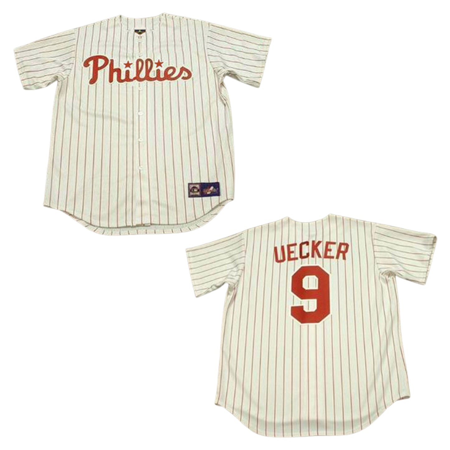 MLB Bob Uecker Philadelphia Phillies 9 Jersey