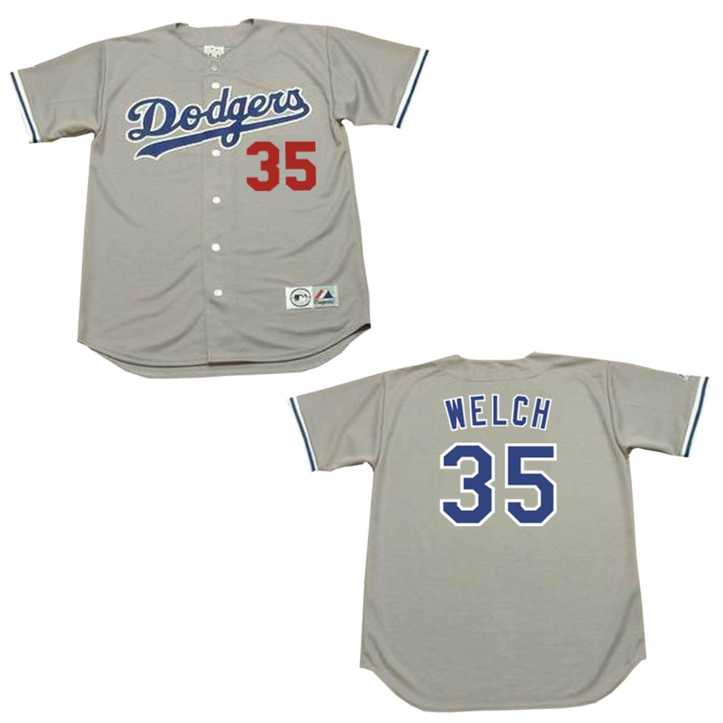 MLB Bob Welch Los Angeles Dodgers 35 Jersey