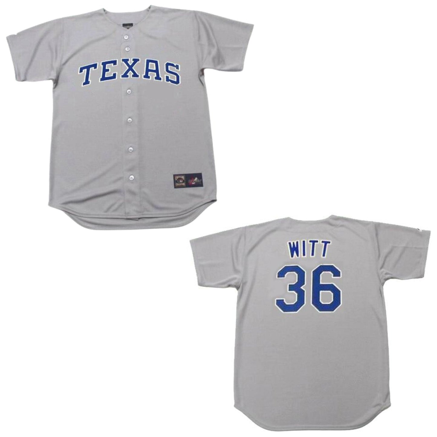 MLB Bob Witt Texas Rangers 36 Jersey