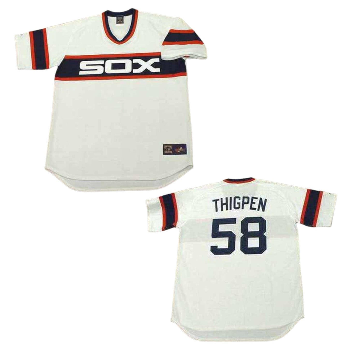 MLB Bobby Thigpen Chicago White Sox 58 Jersey