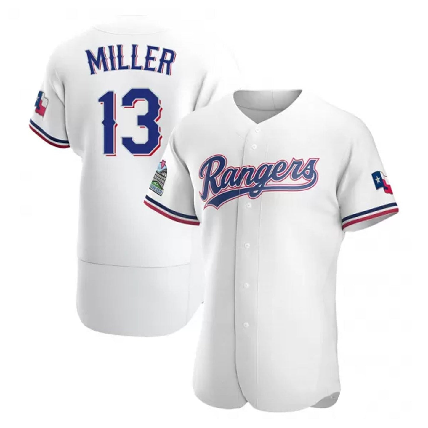 MLB Brad Miller Texas Rangers 13 Jersey