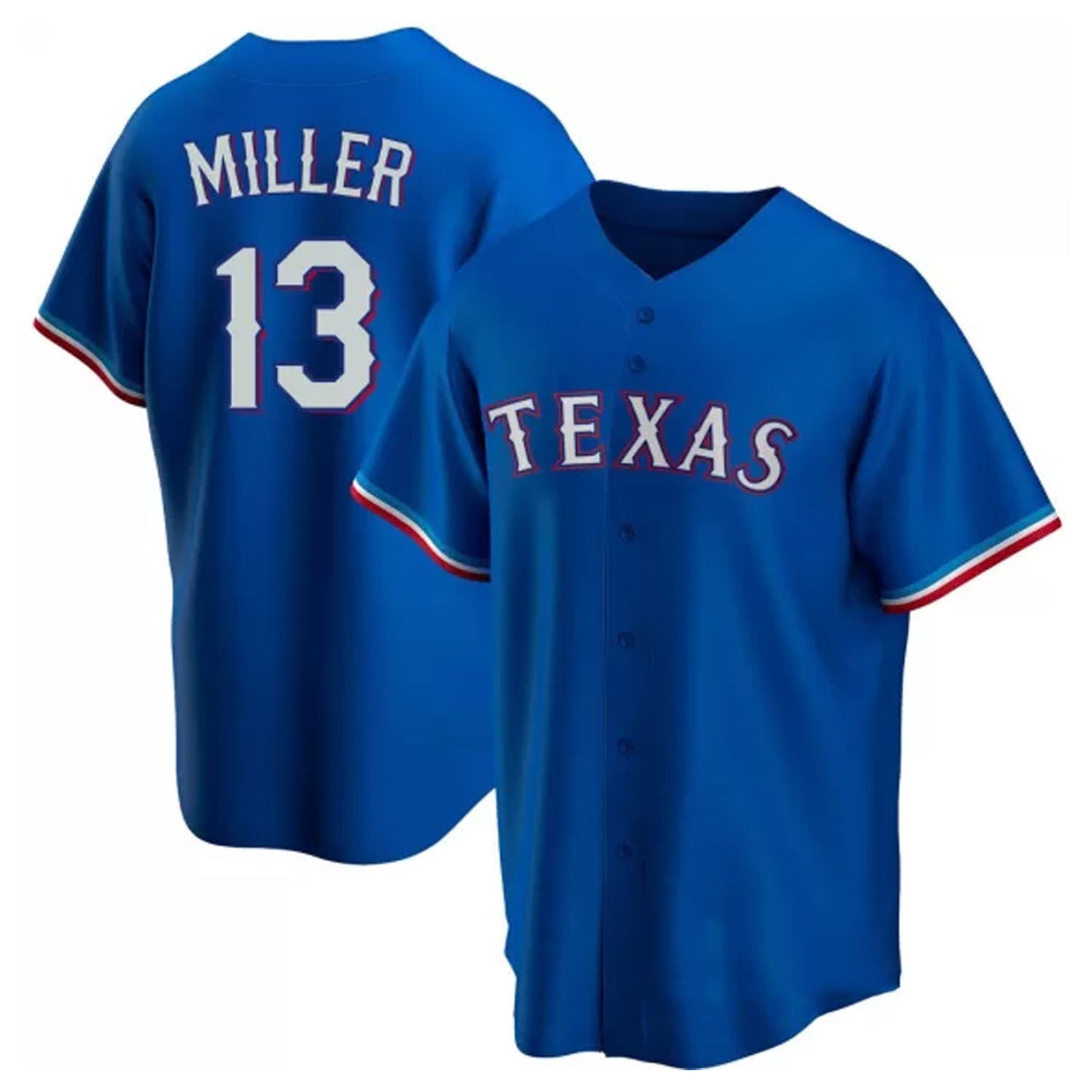 MLB Brad Miller Texas Rangers 13 Jersey