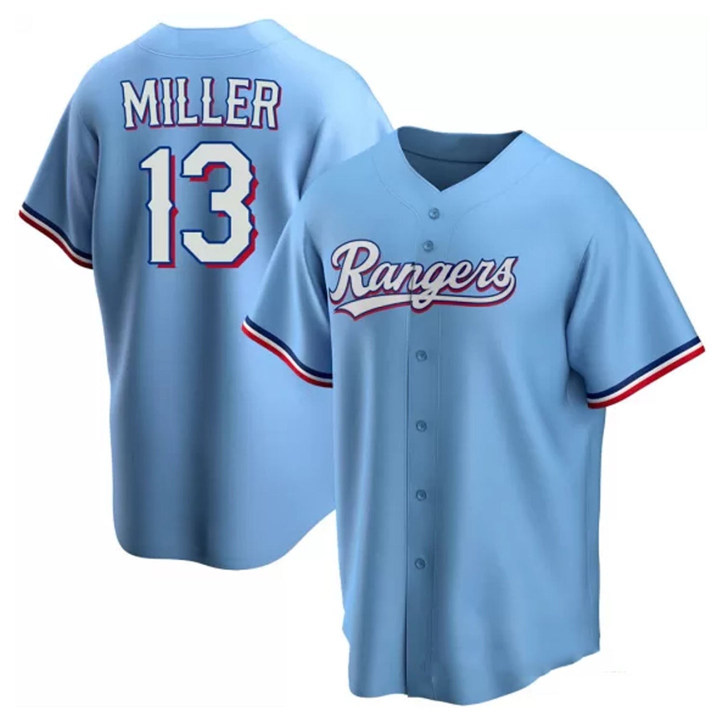 MLB Brad Miller Texas Rangers 13 Jersey