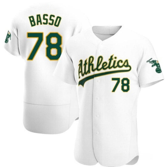 Brady Basso Oakland Atheltics 78 Jersey