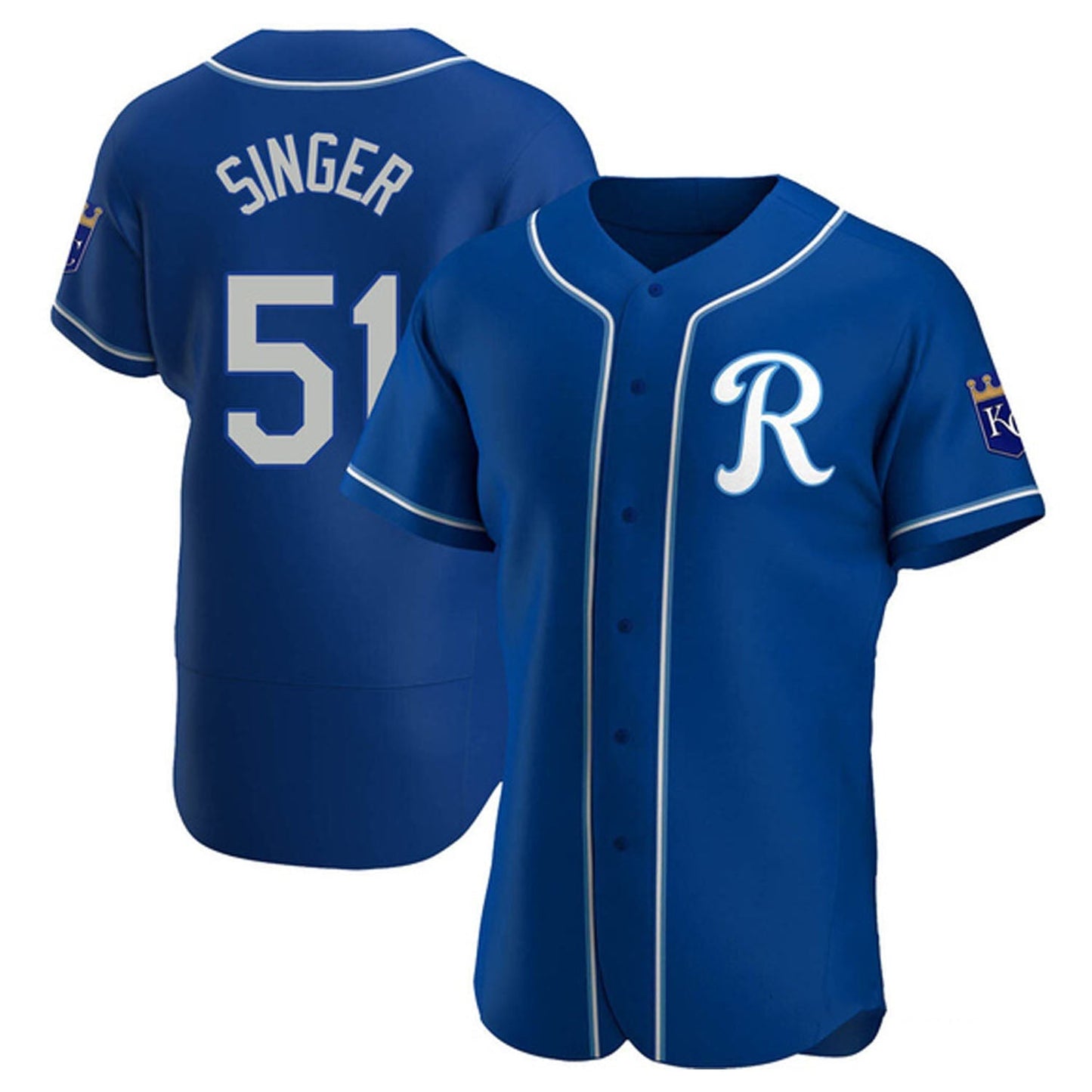 MLB Brady Singer Kansas City Royals 51 Jersey