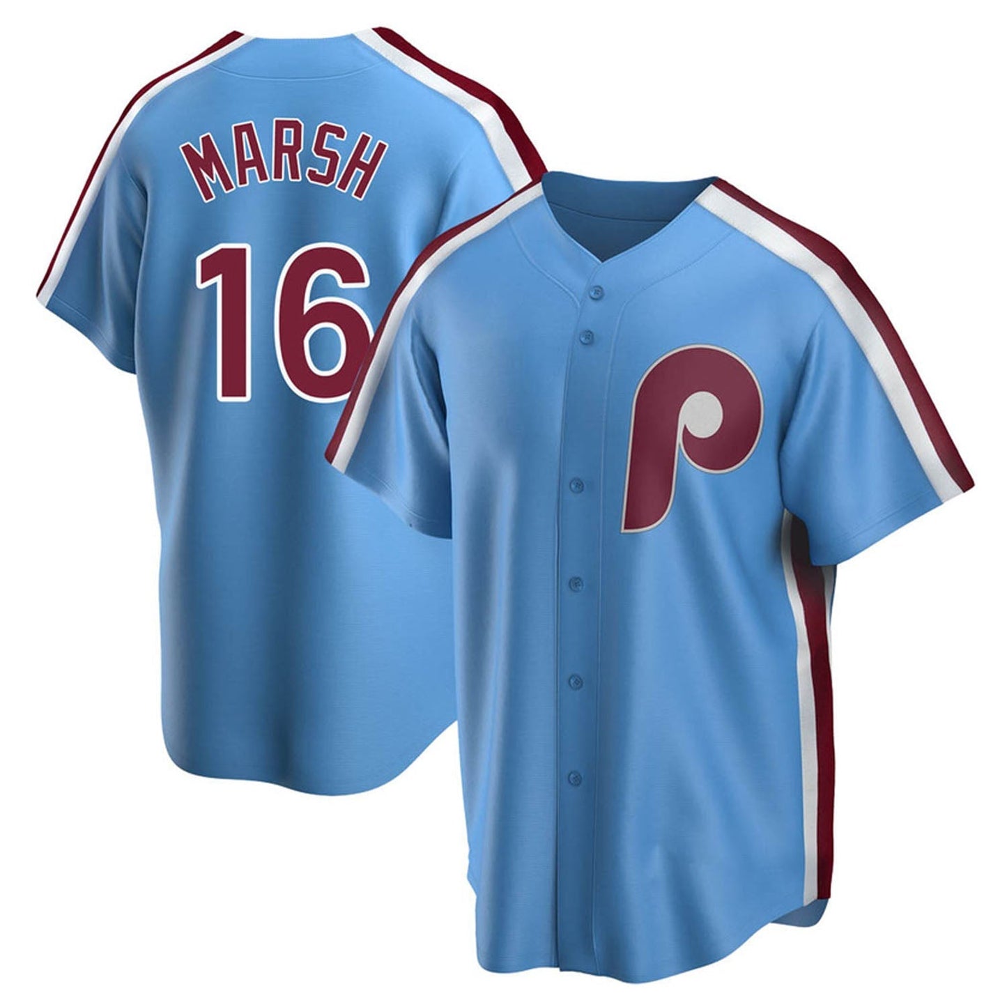 MLB Brandon Marsh Philadelphia Phillies 16 Jersey