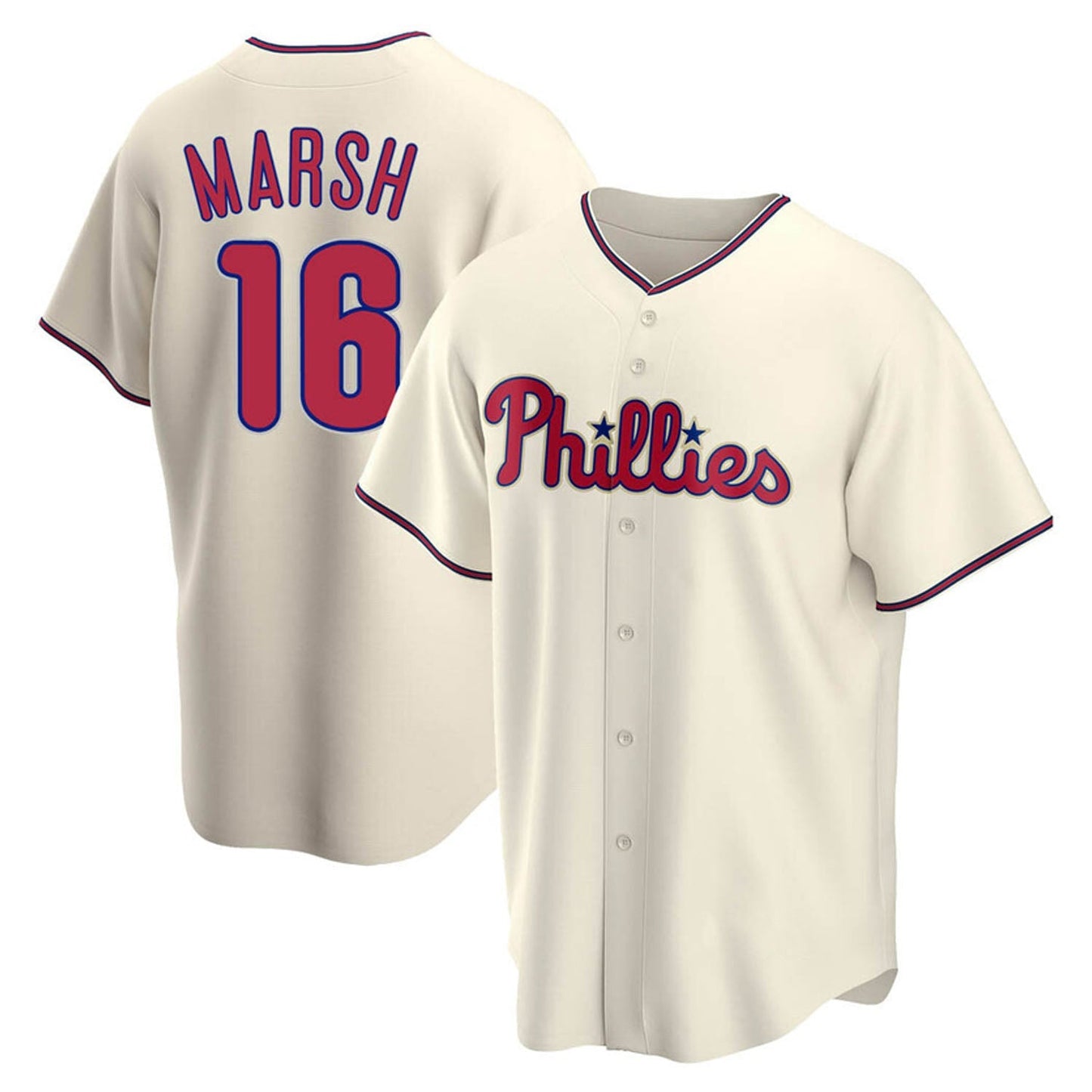 MLB Brandon Marsh Philadelphia Phillies 16 Jersey