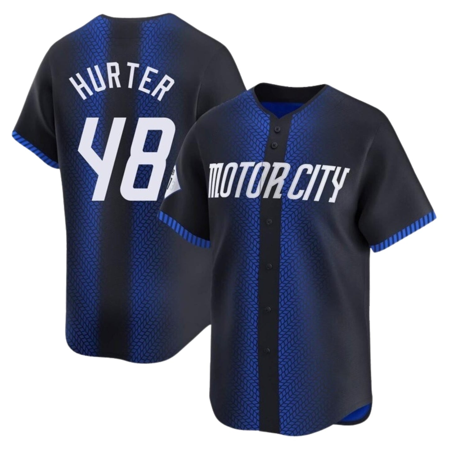 MLB Brant Hurter Detroit Tigers 48 Jersey