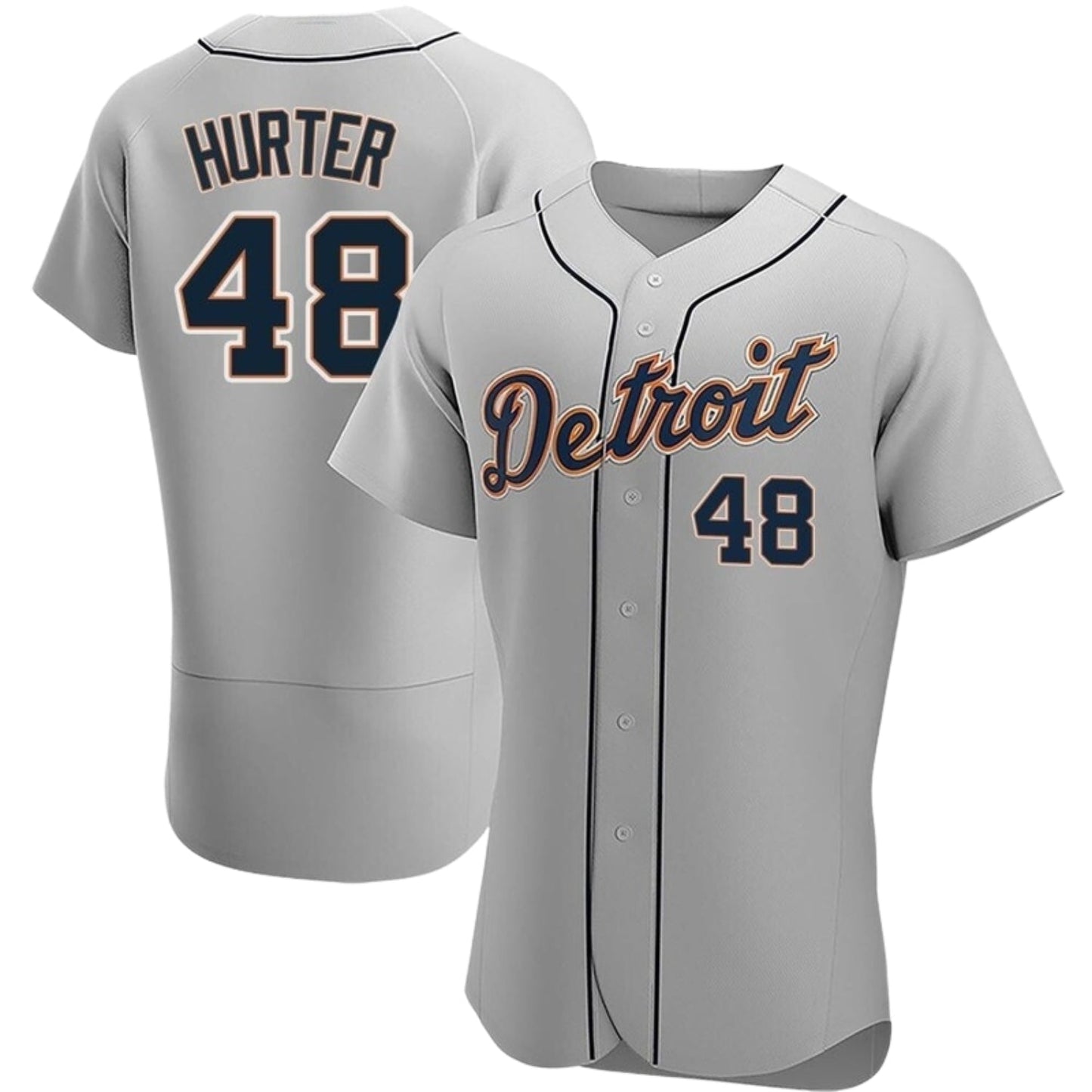 MLB Brant Hurter Detroit Tigers 48 Jersey